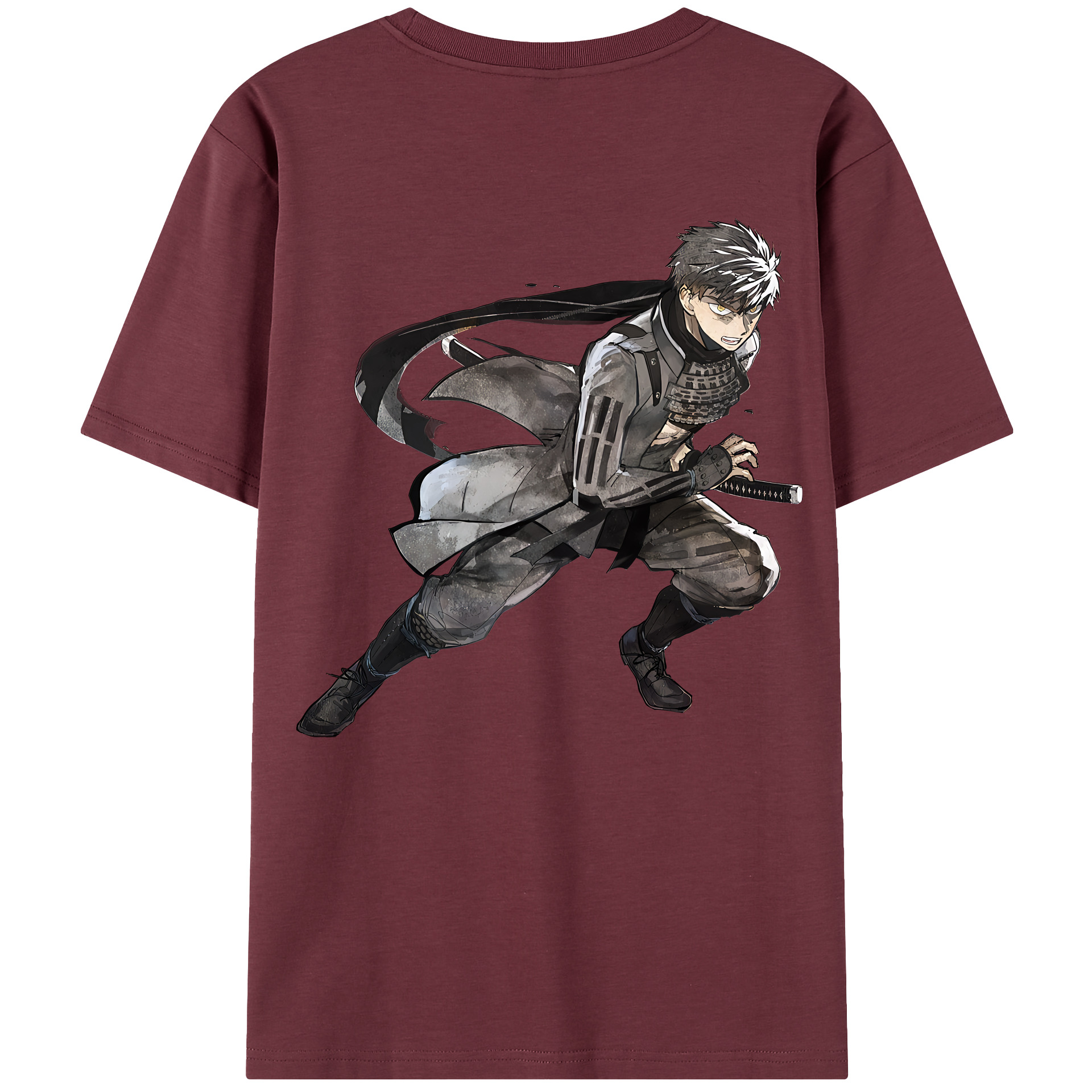 （画像用） 刀剣乱舞 Touken Ranbu 綿100％半袖Tシャツ（背面プリント）